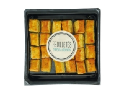 24 feuilletés emmental-romarin 3.99 €