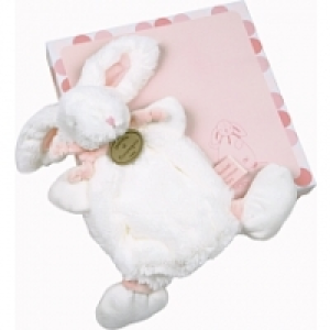 Toysrus  Doudou et Compagnie - Lapin bonbon rose