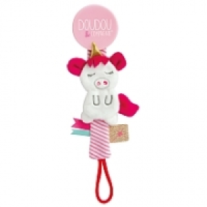 Doudou et Compagnie - Attache-Sucette - Vache