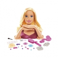 Toysrus  Tête à coiffer et à maquiller Barbie