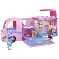 Toysrus  Barbie - Camping Car Transformable