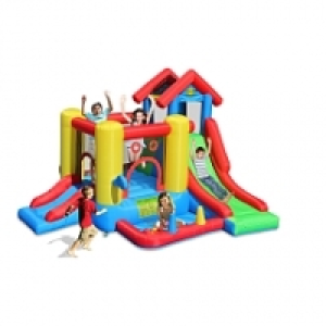 Aire de jeu gonflable 7 en 1 Play House