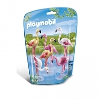 Toysrus  Playmobil - Groupe de Flamants Roses - 6651