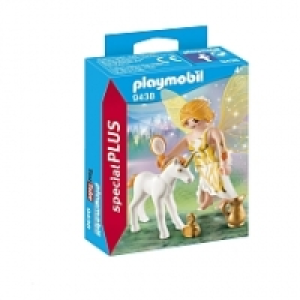 Toysrus  Playmobil - Nouveauté 2019 - Fée et bébé licorne - 9438