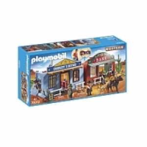 Toysrus  Playmobil - Nouveauté 2019 - Coffret Far-West transportable - 70012