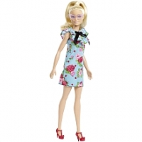 Toysrus  Poupée Barbie Fashionistas n°92 - Blonde - Robe Fleurie