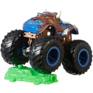 Hot Wheels - Véhicule Monster Truck 1:64 - Taureau Steer Clear (GBT