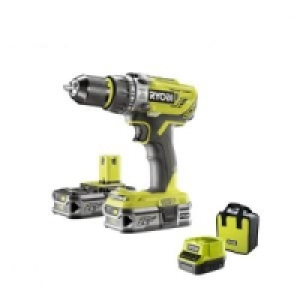 Castorama  Perceuse à percussion Ryobi ONE+ R18PD31-225S 18V - 2,5Ah