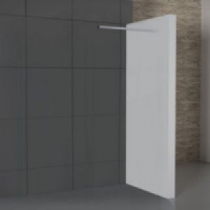 Castorama  Profilé haut Zenne Chromé 100 cm