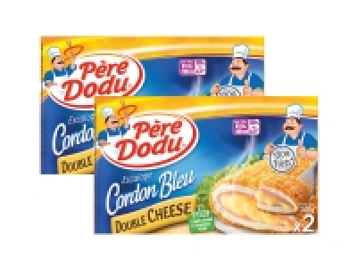 Père Dodu cordon bleu double cheese 1.39 €