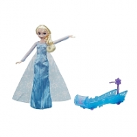 Toysrus  La Reine des Neiges - Poupée Elsa avec son traîneau