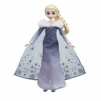 Toysrus  Poupée Elsa Chanteuse Joyeuses Fêtes avec Olaf (C2539)