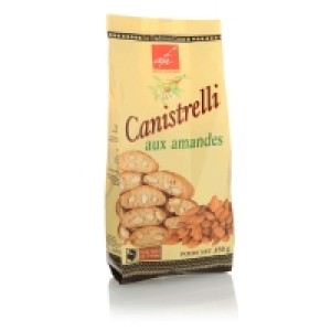 Canistrelli aux amandes luxe 350g 4.49 €