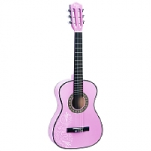 Toysrus  Play On - Guitare en bois 87 cm rose