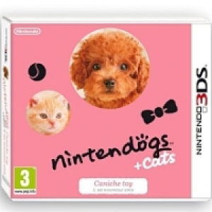 Jeu Nintendo 3DS - Nintendogs + cats caniche toy < ses nouveaux ami