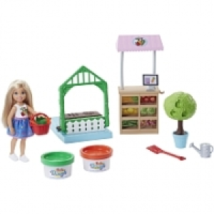 Toysrus  Poupée Chelsea - Coffret Potager à modeler