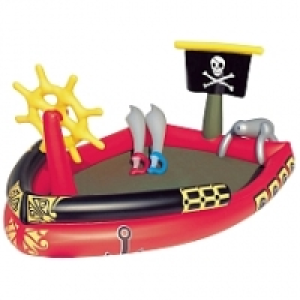 Bestway - Piscine gonflable aire de jeu pirate