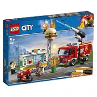 Toysrus  LEGO® City - Nouveauté 2019 - Lintervention des pompiers au restauran