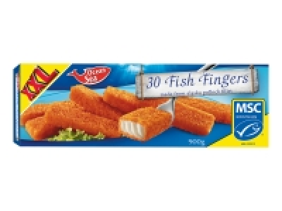 30 bâtonnets de poisson panés 3.29 €
