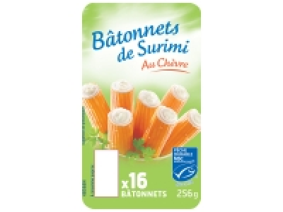 Bâtonnets de surimi 1.85 €