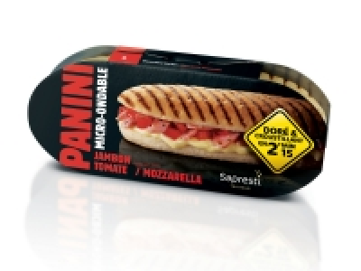 Panini jambon tomate-mozzarella 2.19&nbsp;&euro;