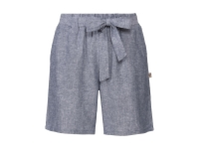 Short en lin femme