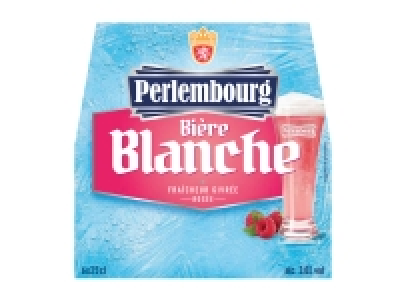 6 bières blanche rosées 2.79 €
