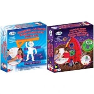 Pavilion - Lot de 2 jeux Loto Vaisseau spatial et Le Pendu