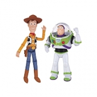Toysrus  Coffret 2 Figurines 30 < 40 cm - Toy Story - Buzz léclair < Woo