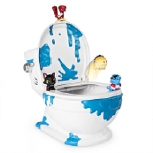 Toysrus  Coffret Figurines - Flush Force - Méga WC + 4 Flushies (modèle aléatoi