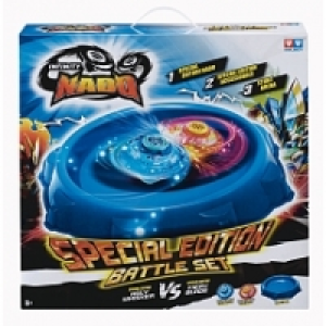 Toupie Infinity Nado - Coffret arène de combat + 2 toupies