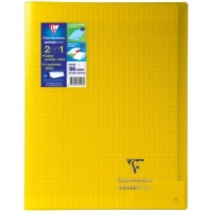 CLAIREFONTAINE Cahier piqué Koverbook 24x32cm 96 pages grands carreaux 3.39 €