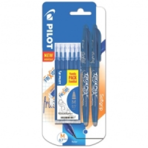 PILOT Lot de 2 stylos rollers rechargeables Frixion ball bleu + 6 rech 11.49 €