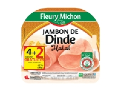 Fleury Michon jambon de dinde Halal