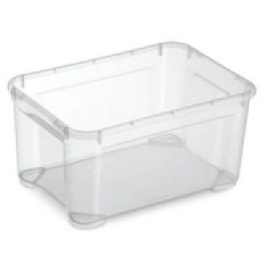 Castorama  Bac de rangement en plastique Actua 5L transparent