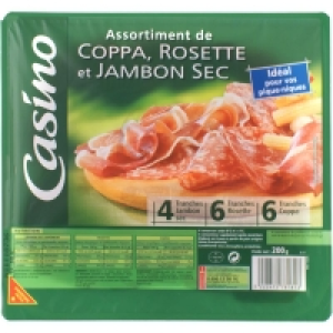 Assortiment de charcuterie 200g 6.78 €