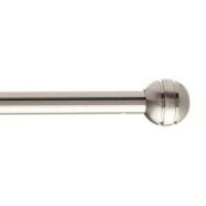 Castorama  Barre de vitrage Colours Gus chromé mat Ø10 mm x L.70/110 cm
