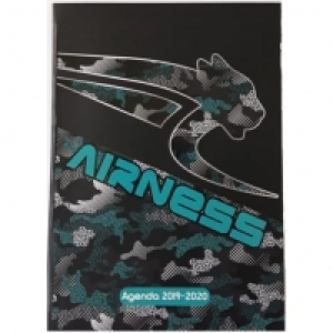AIRNESS Agenda scolaire journalier garçon 384 pages 15x21cm - couvertu 7.50 €