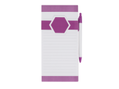 Bloc-notes et stylo 1.49 €
