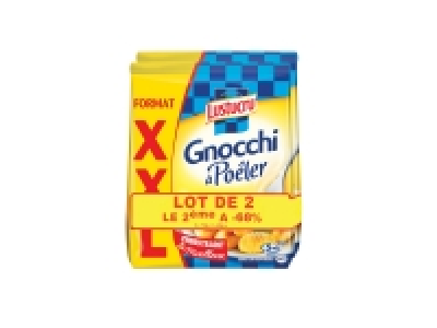 Lustucru gnocchi à pôeler
