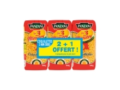Panzani coquillettes cuisson rapide 1.78&nbsp;&euro;