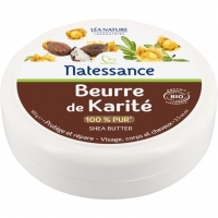 Auchan Natessance NATESSANCE Beurre de karité Protège et répare 100 g - Certifié BIO