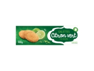 Galettes au citron vert 1.39 €