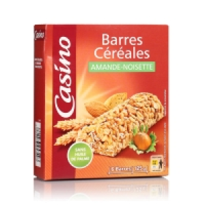 Barres de céréales - Amandes - Noisettes 125g 2.24 €
