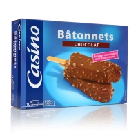 Spar Casino Bâtonnet glacé - Chocolat - x10 376g