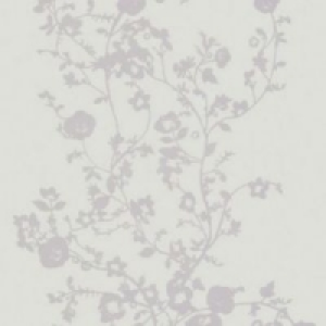 Castorama  Papier peint expansé sur intissé Lutèce Naf Naf branc mauve