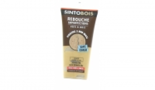 Brico  Pâte à Bois pour support bois pour trous et fissures 80 g - Sinto