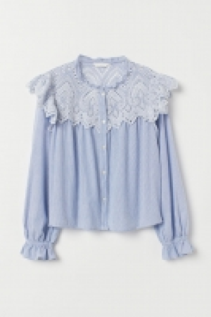  Blouse avec broderie anglaise 20.99 €