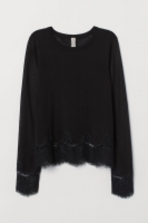  Pull avec détails en dentelle 12.99 €