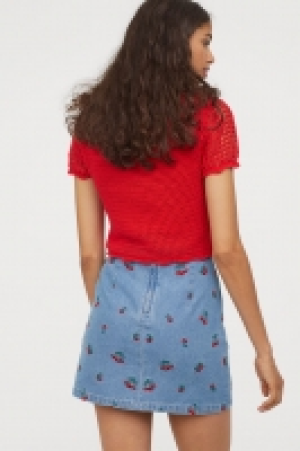  Jupe en jean avec broderies 17.99 €